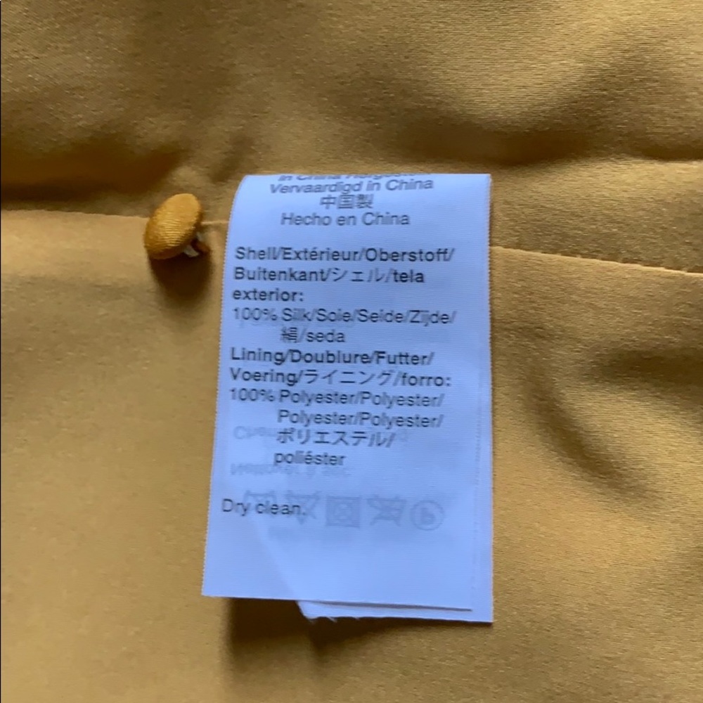 Madewell Silk Button-Down Cami - Picture 4 of 5